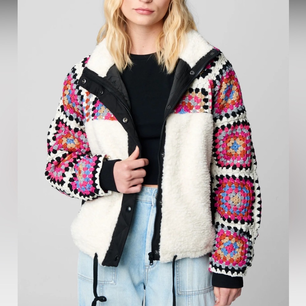 Blank NYC Multicolor Cuddle up Jacket